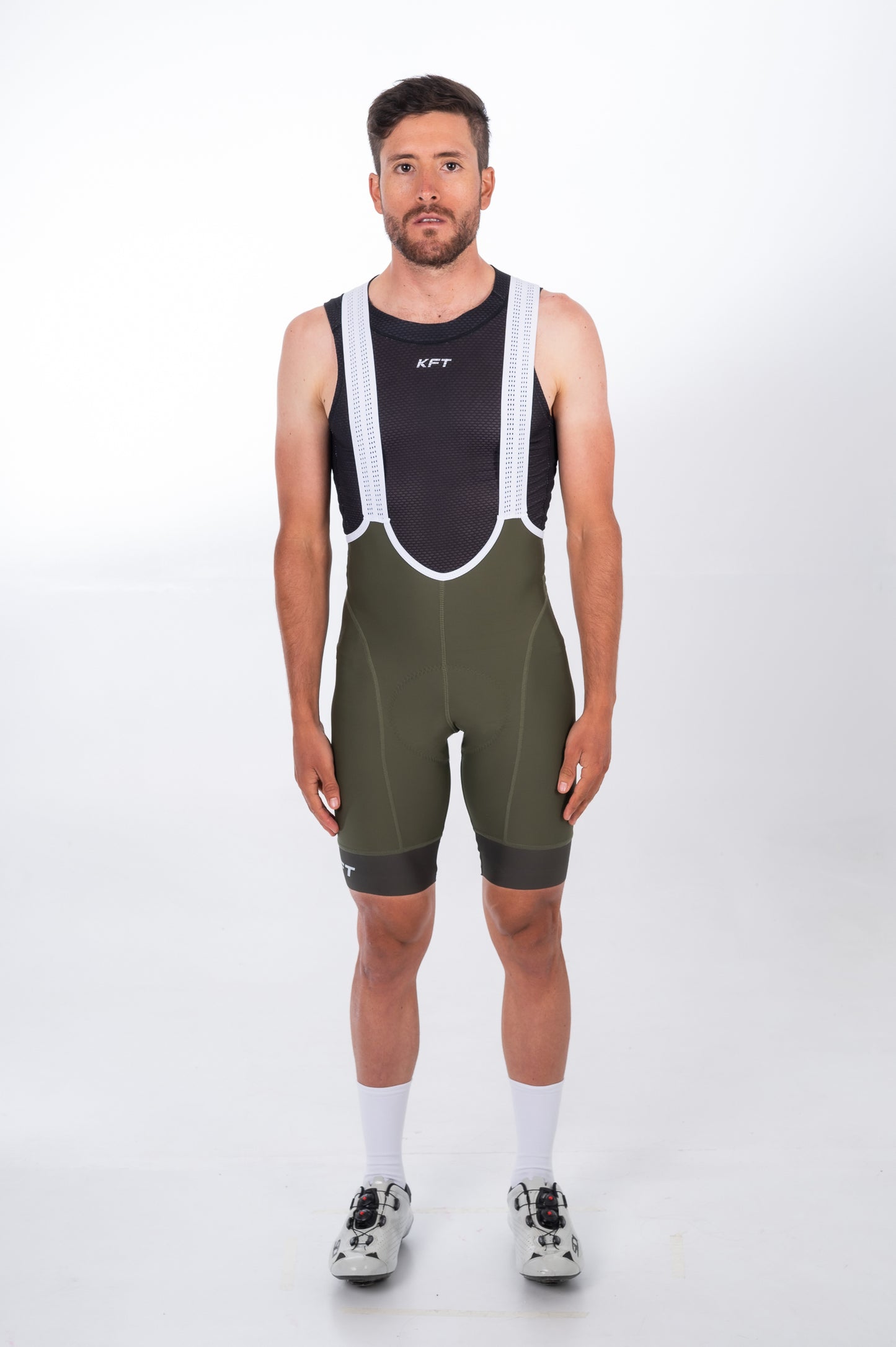 Licra Clasica Verde Militar Hombre