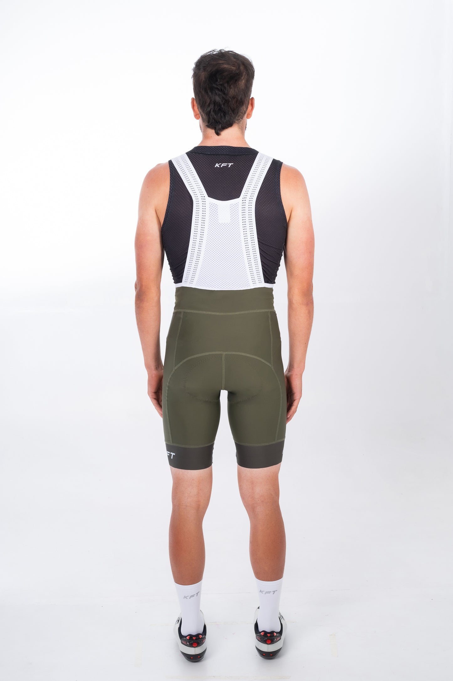 Licra Clasica Verde Militar Hombre