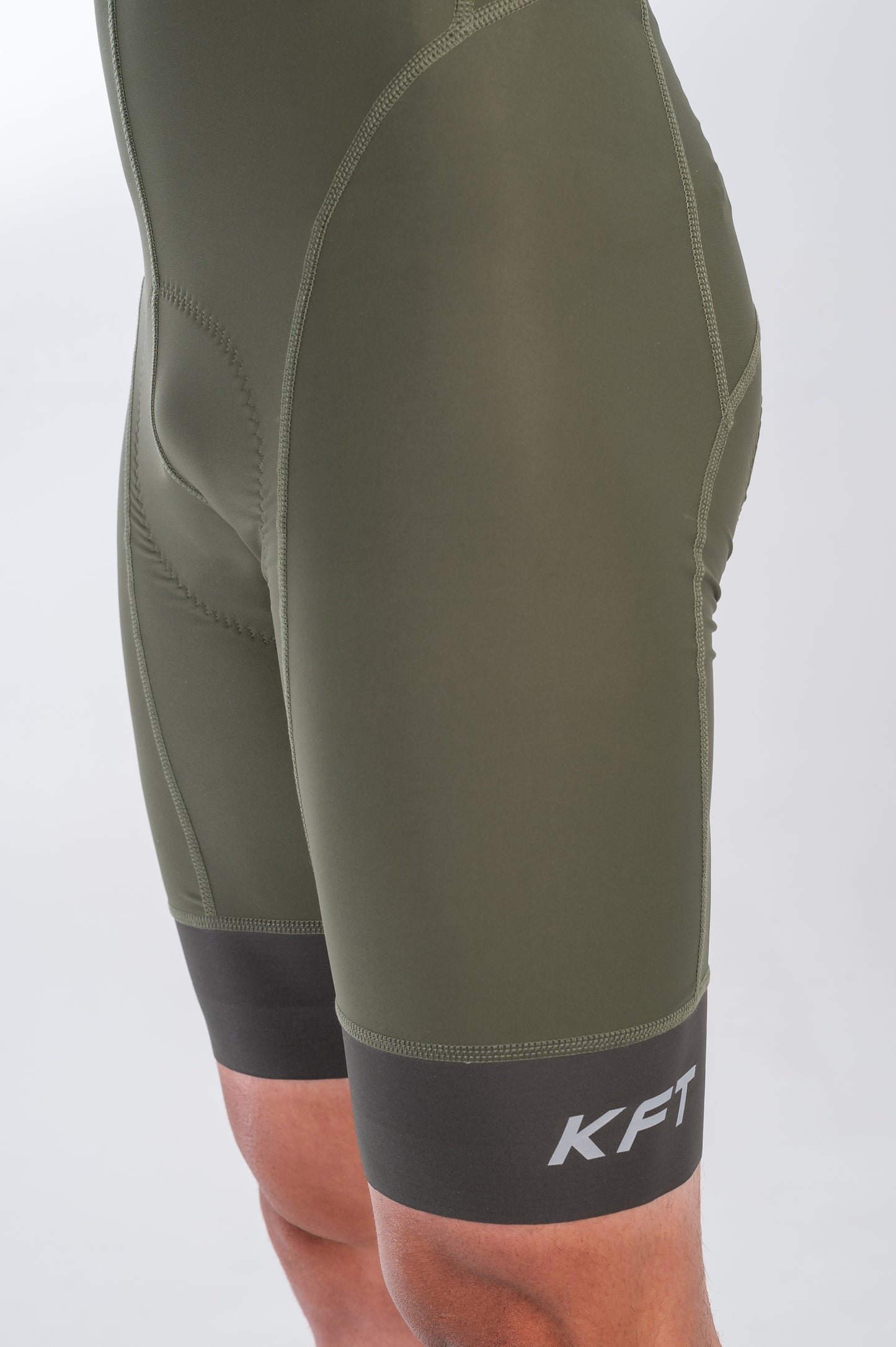 Licra Clasica Verde Militar Hombre