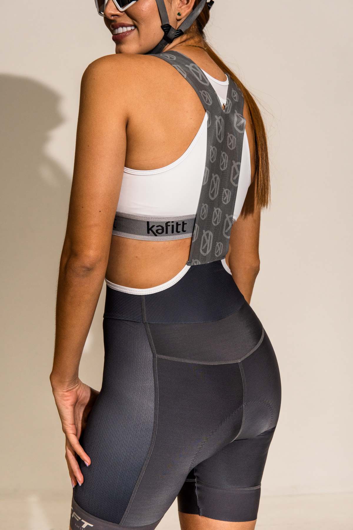 PRO UP GRAY WOMEN'S CYCLING LYCRA