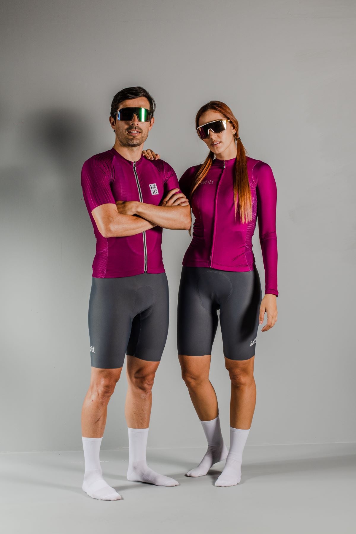 Licra Sin Costuras Gris Mujer