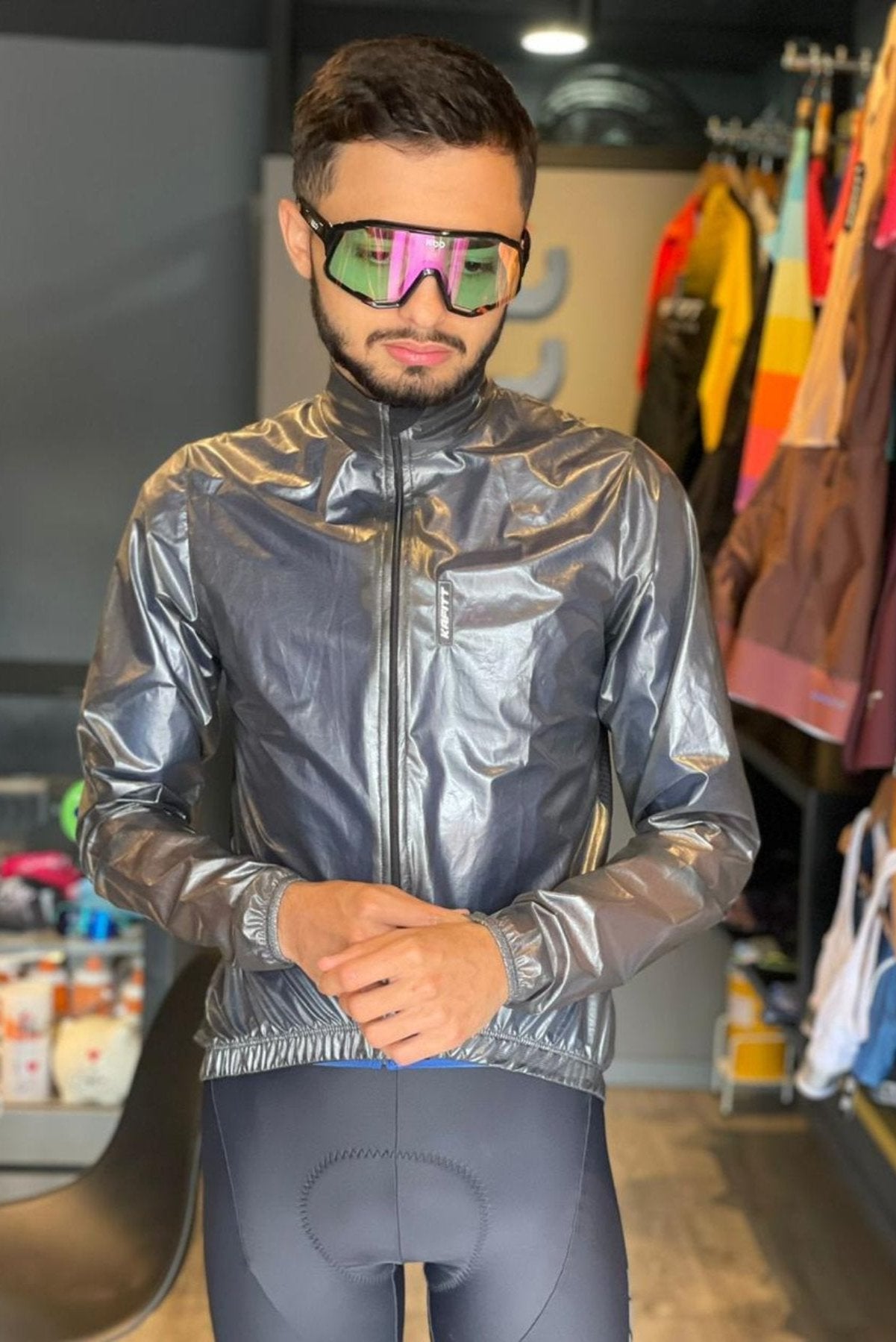 Chaqueta Impermeable Hombre