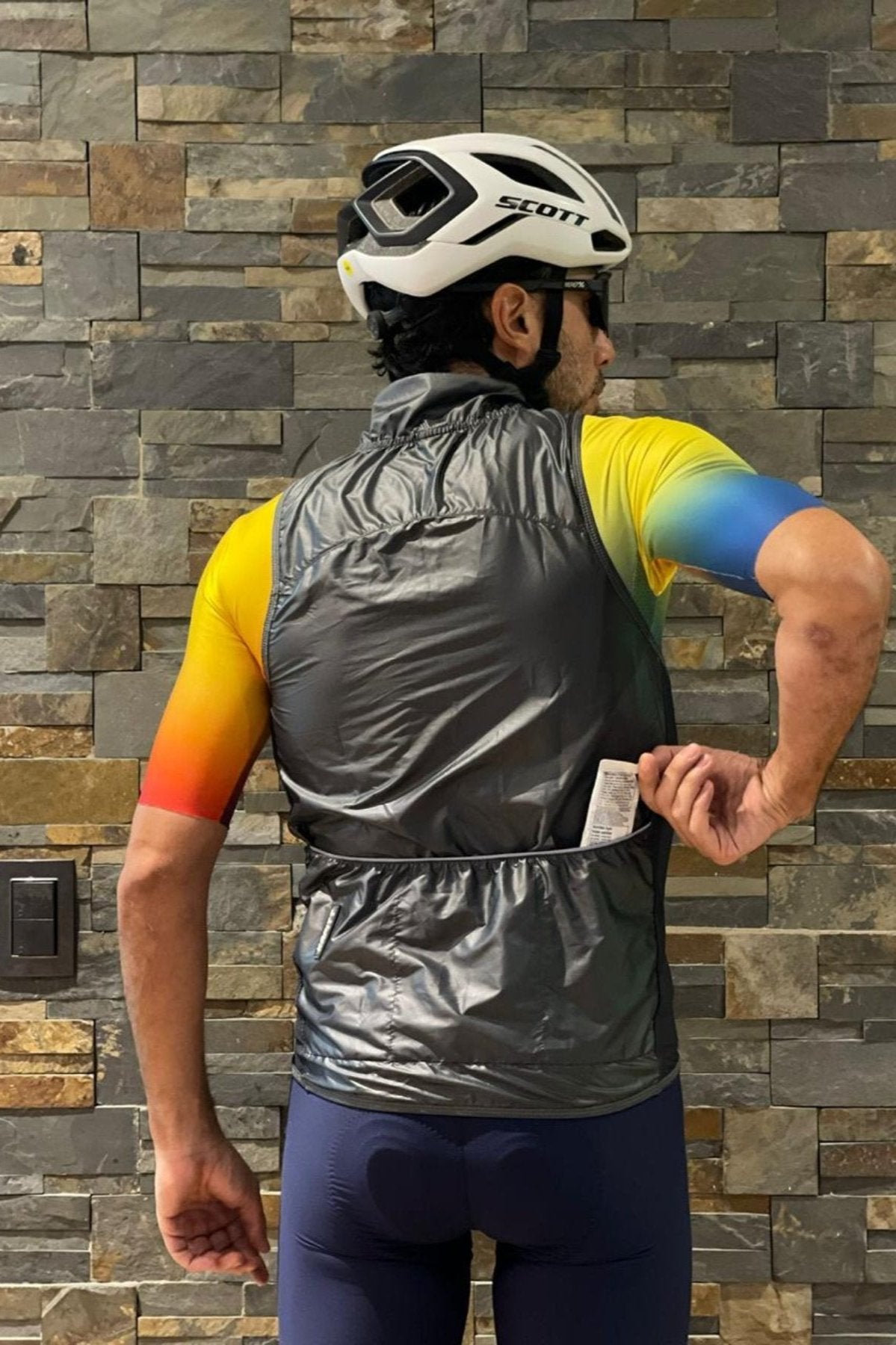 Chaleco Semipermeable Gris Hombre