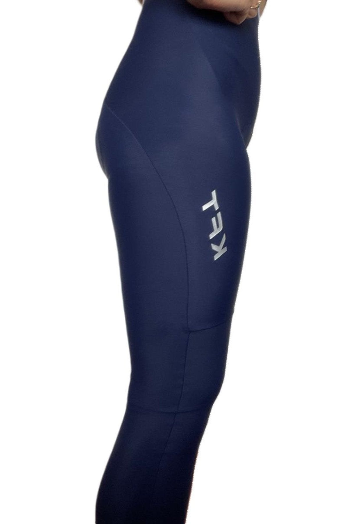 BLUE WOMEN'S LONG CYCLING LYCRA