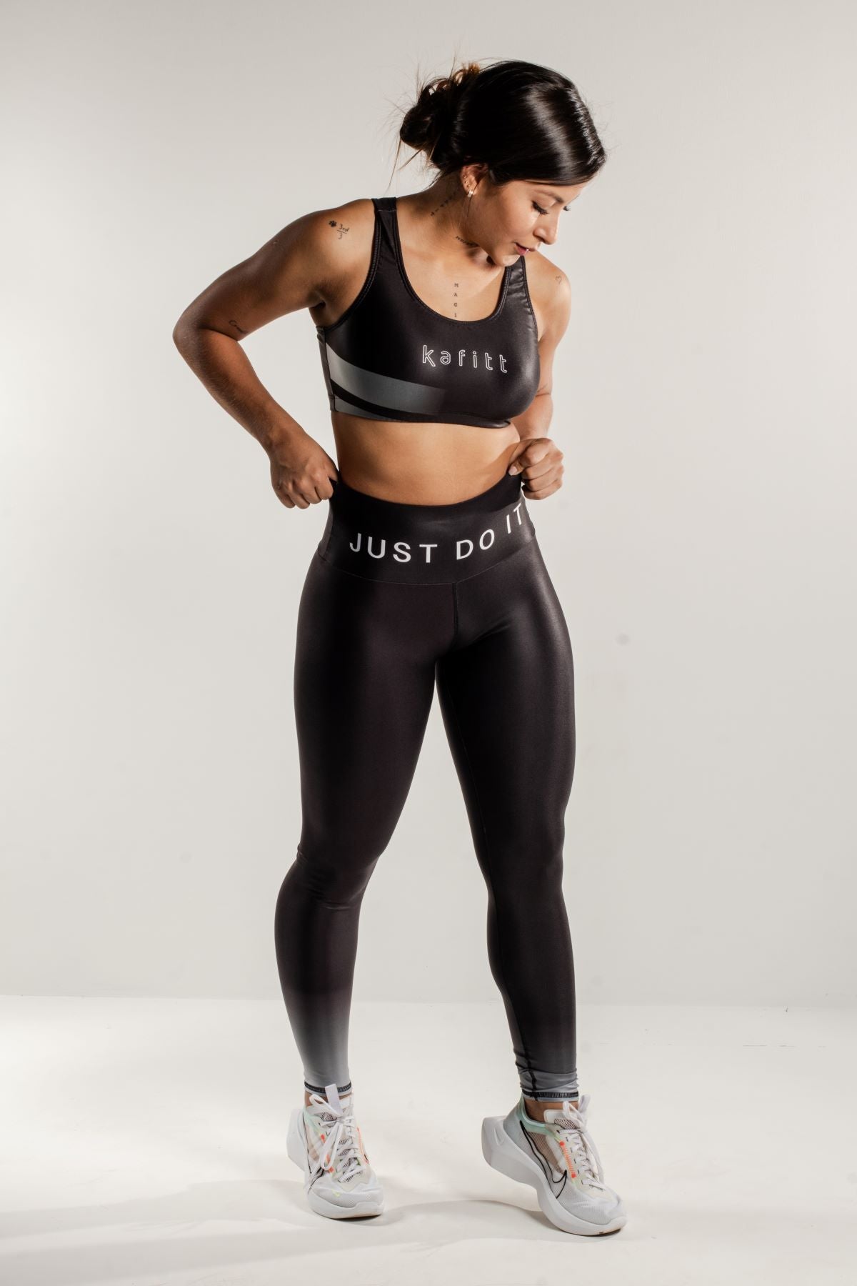 Conjunto Licra Larga + Top Fitness BASIC DEGRADADO