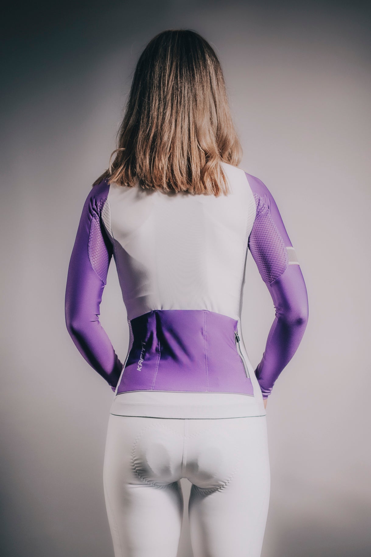 Jersey Elite ML Butterfly Morado Mujer