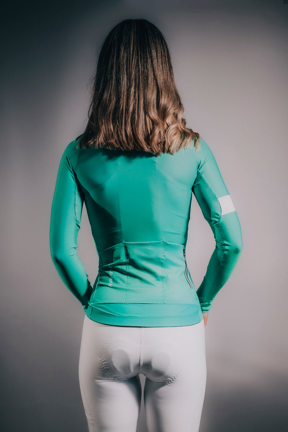 Jersey Faster Turqueza Evolution Mujer