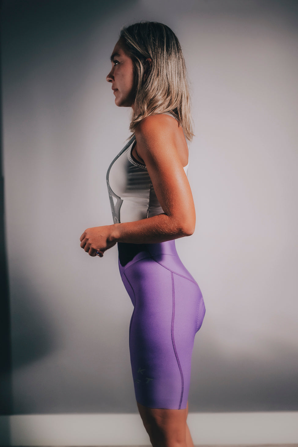 Licra Elite 2 Morada Mujer