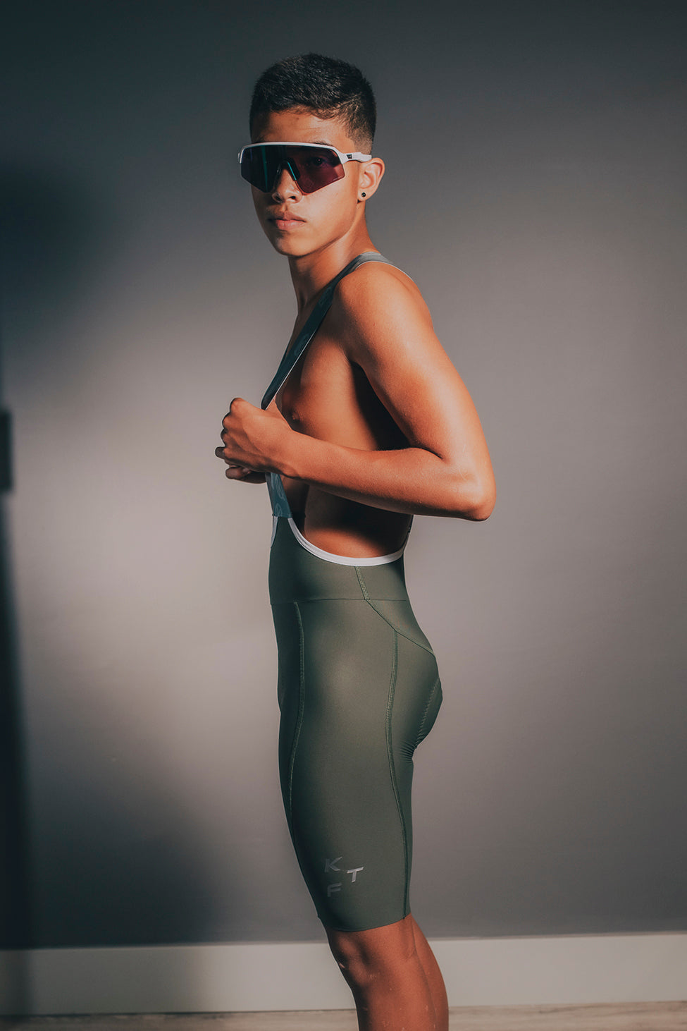 Licra Elite 2 Verde Militar Hombre