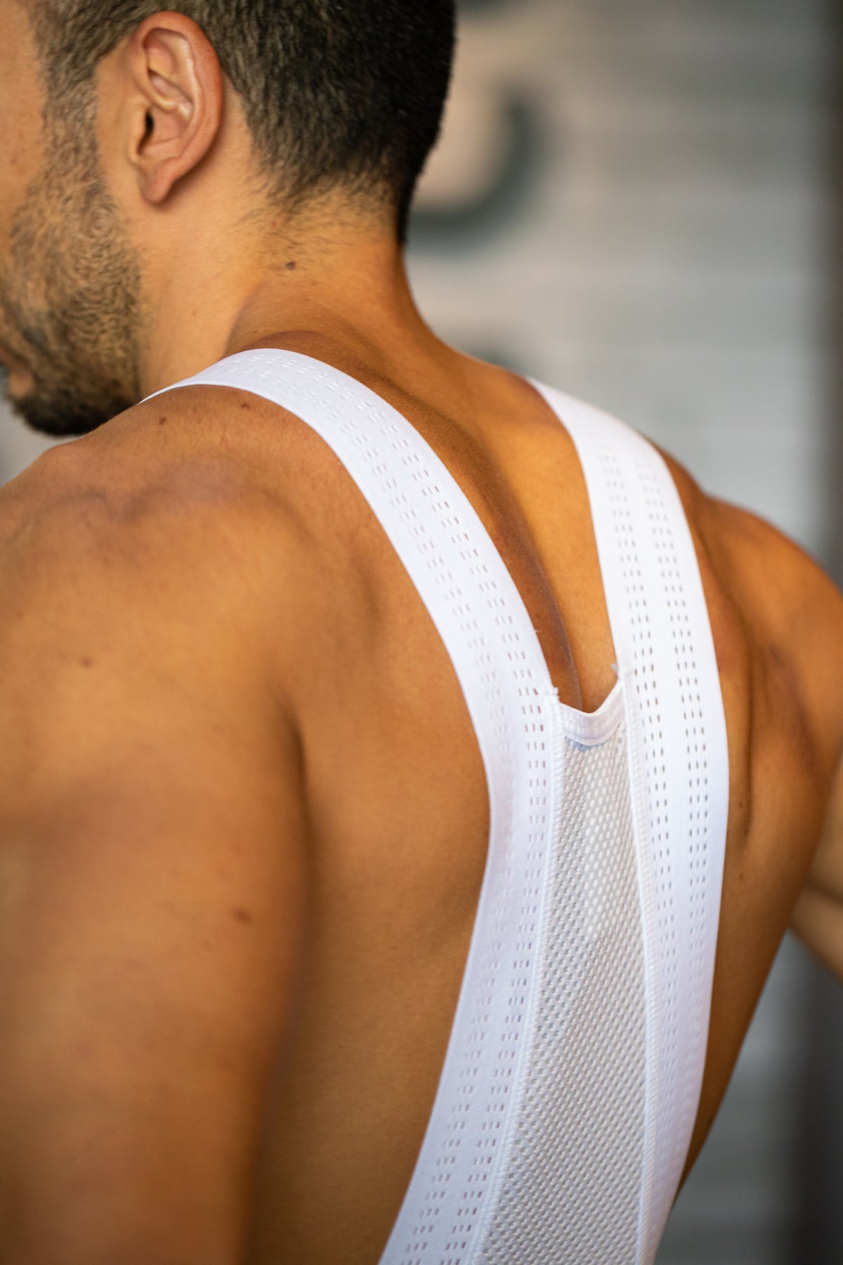 Licra Clásica Bolsillos Azul Hombre