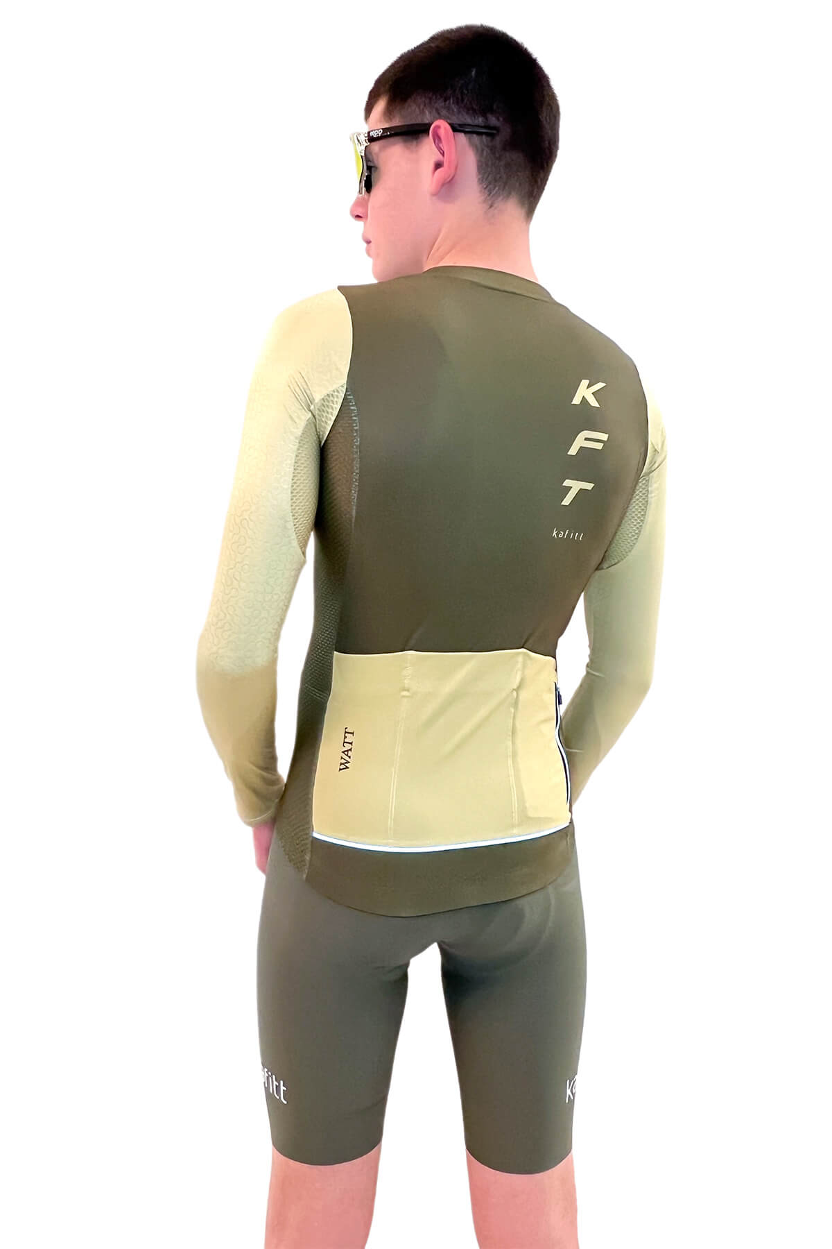 Jersey Elite ML Verde Griego Hombre