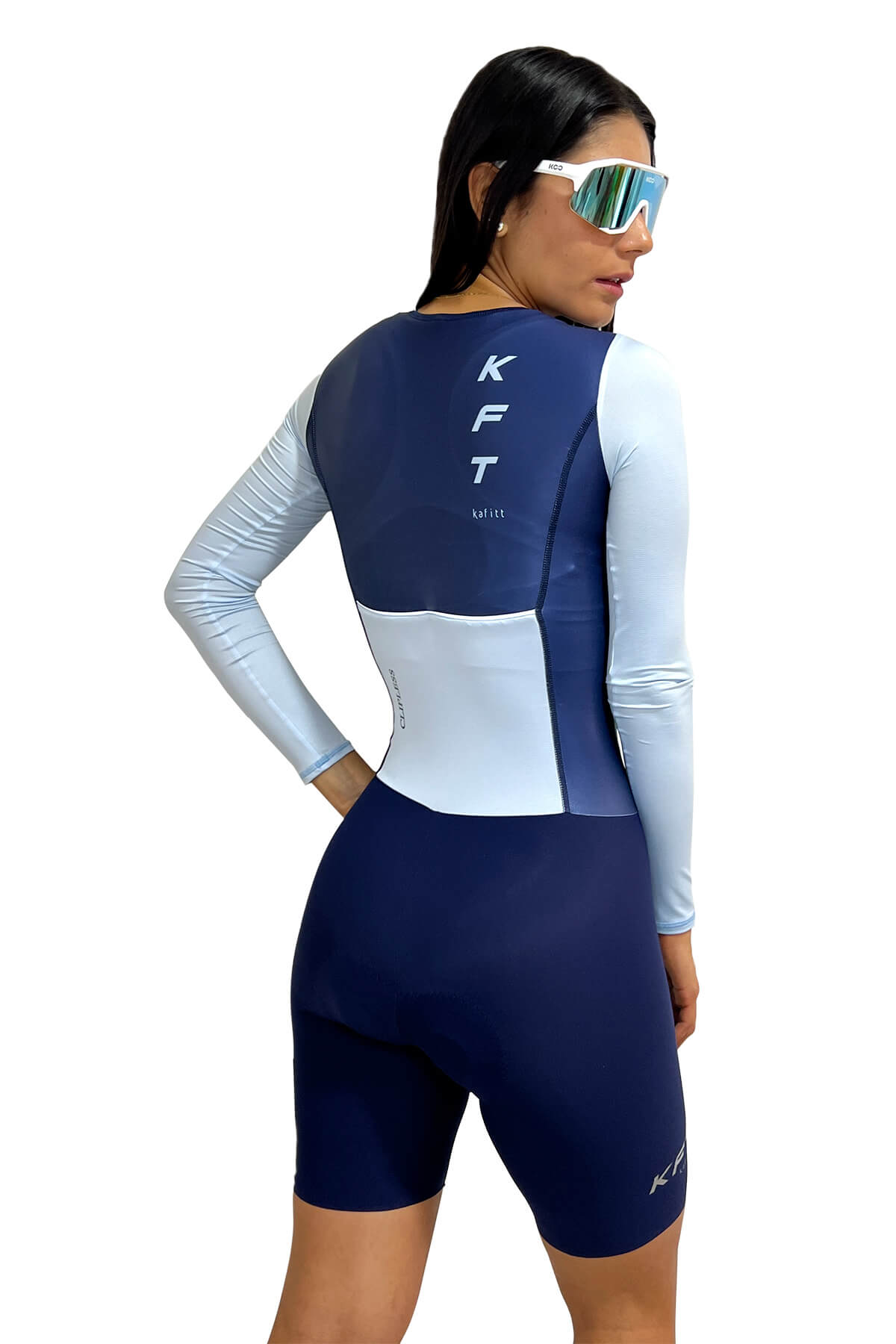 Enterizo Luxury Zafiro Claro Mujer