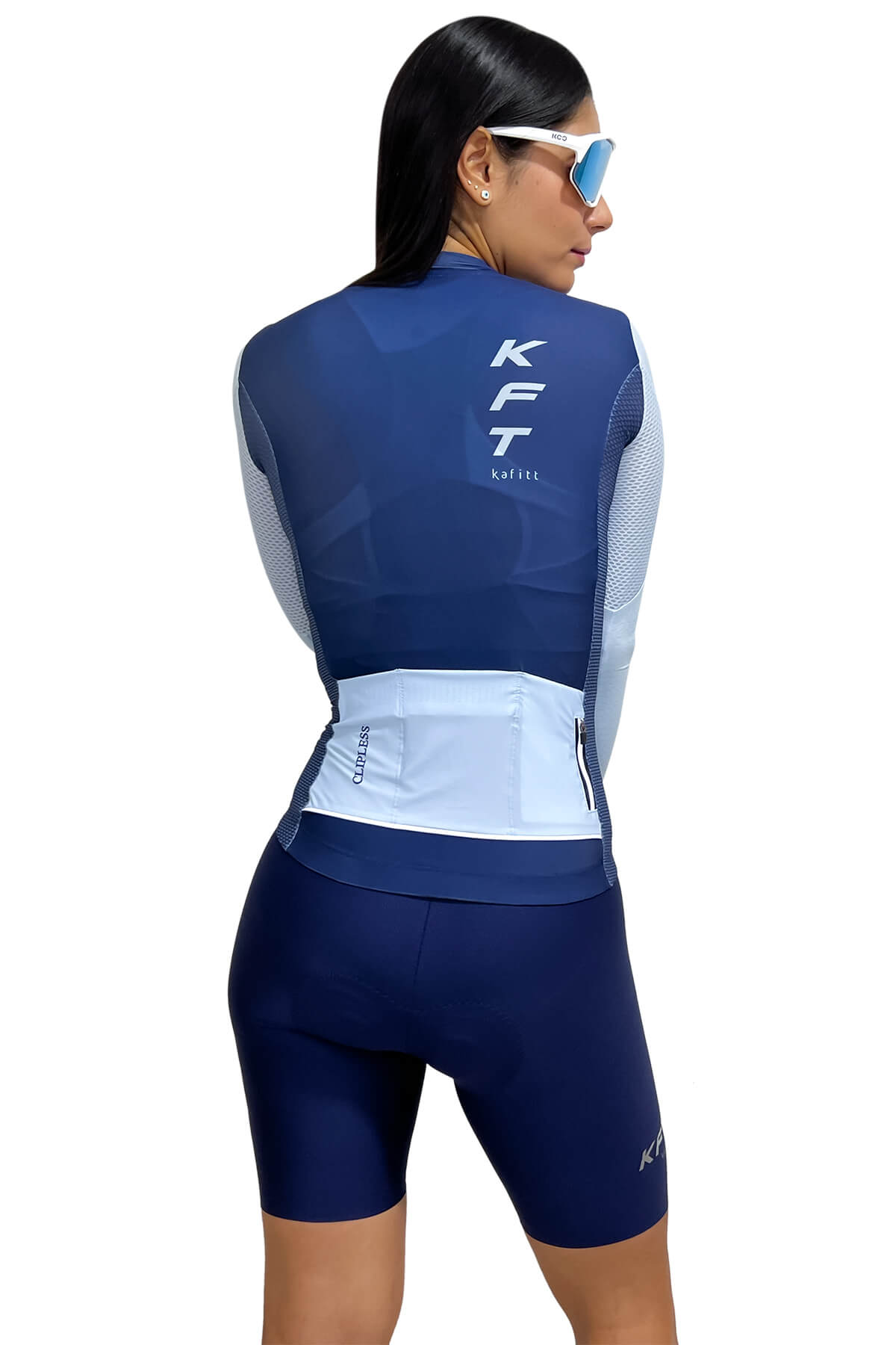 Jersey Elite Zafiro Claro Mujer ML