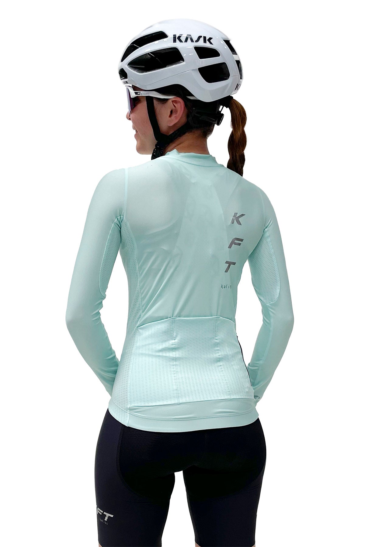 Jersey Faster Verde Menta Mujer