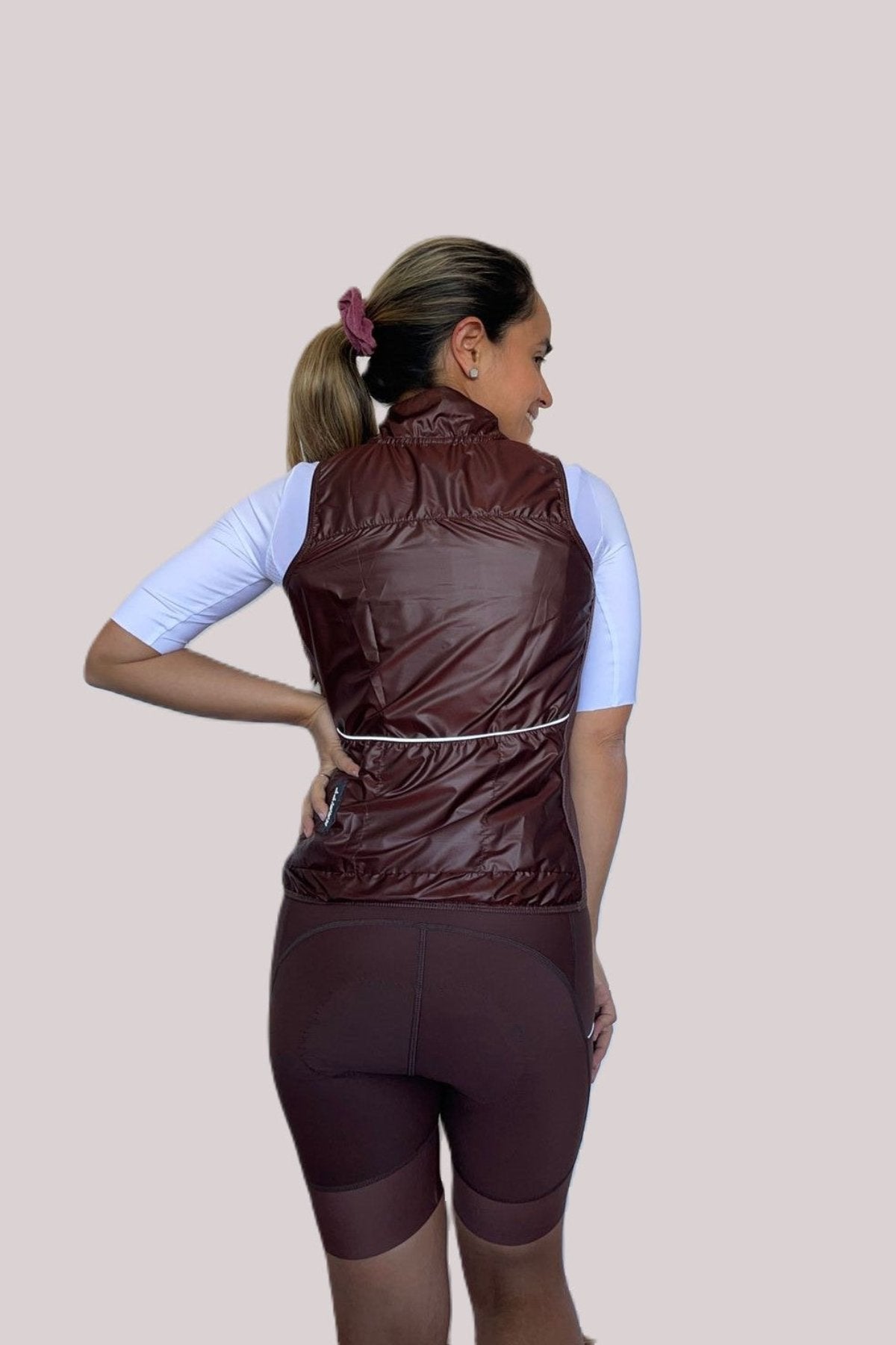 BROWN SEMIPERMEABLE VEST