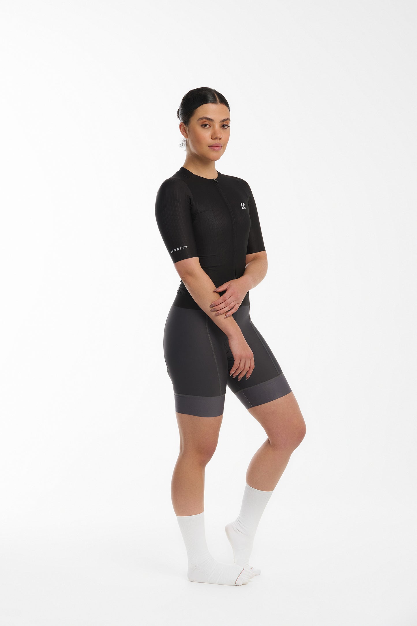 Jersey Flowtech Essence Negro Mujer