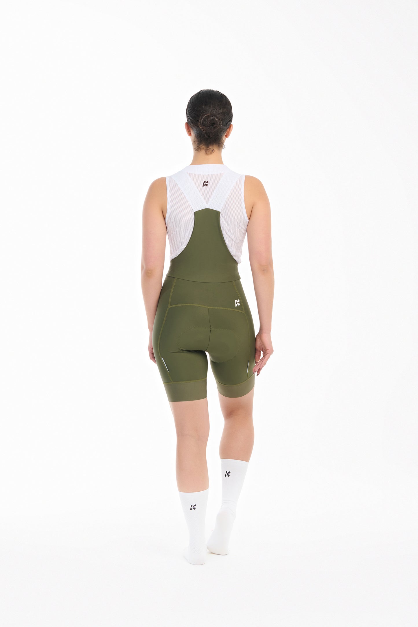 Licra Pro Tour 2 Oliva Mujer