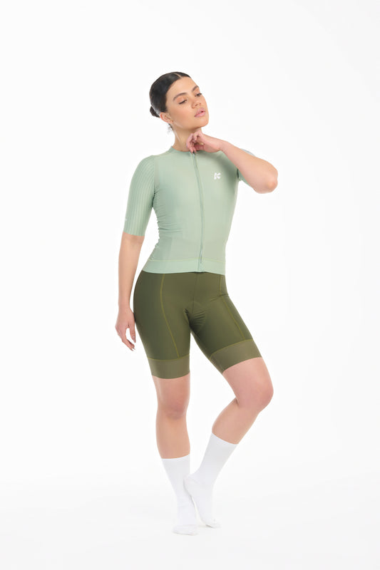 Jersey Flowtech Essence Verde Mujer