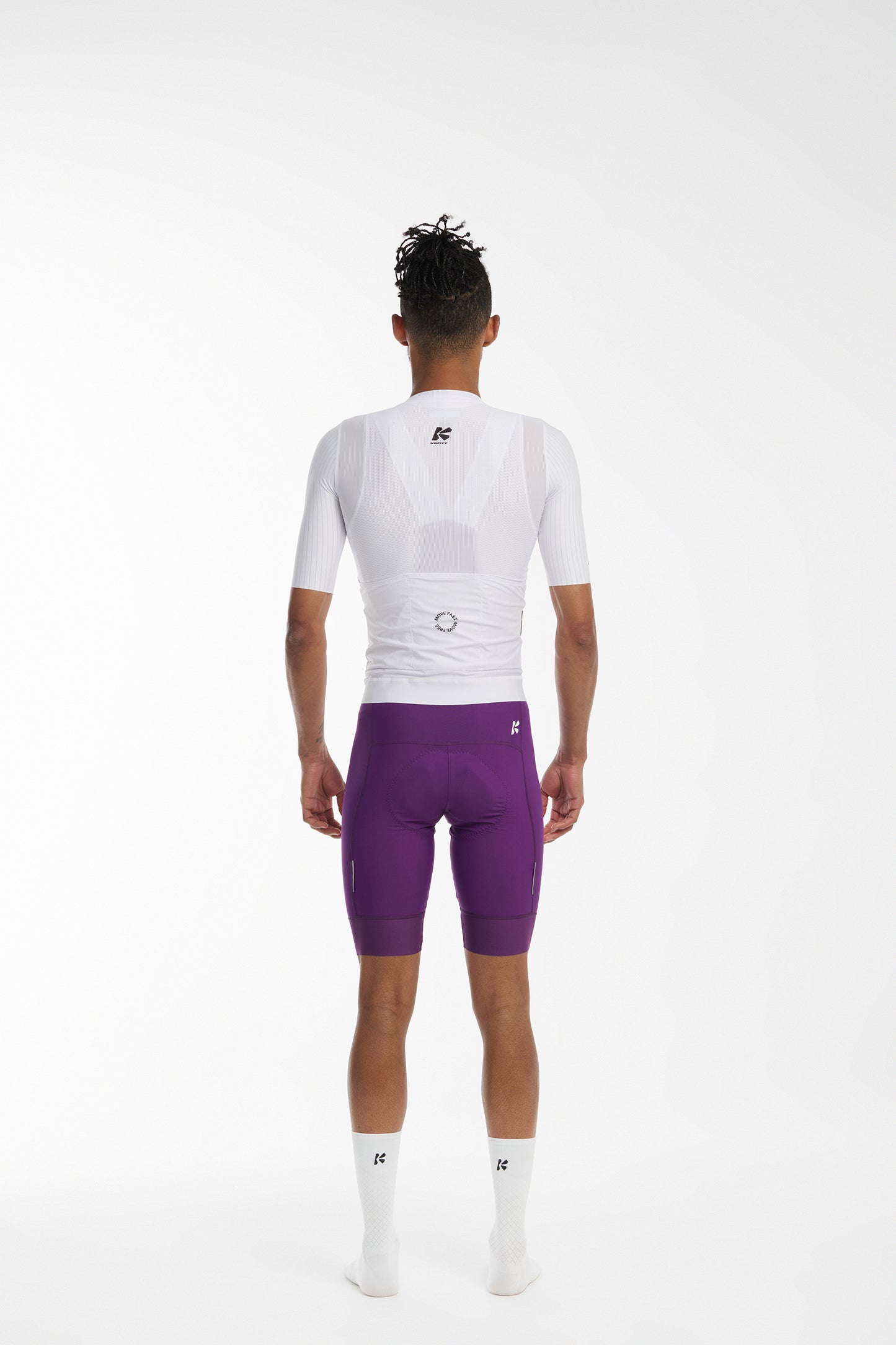 Licra Pro Tour 2 Morado Hombre