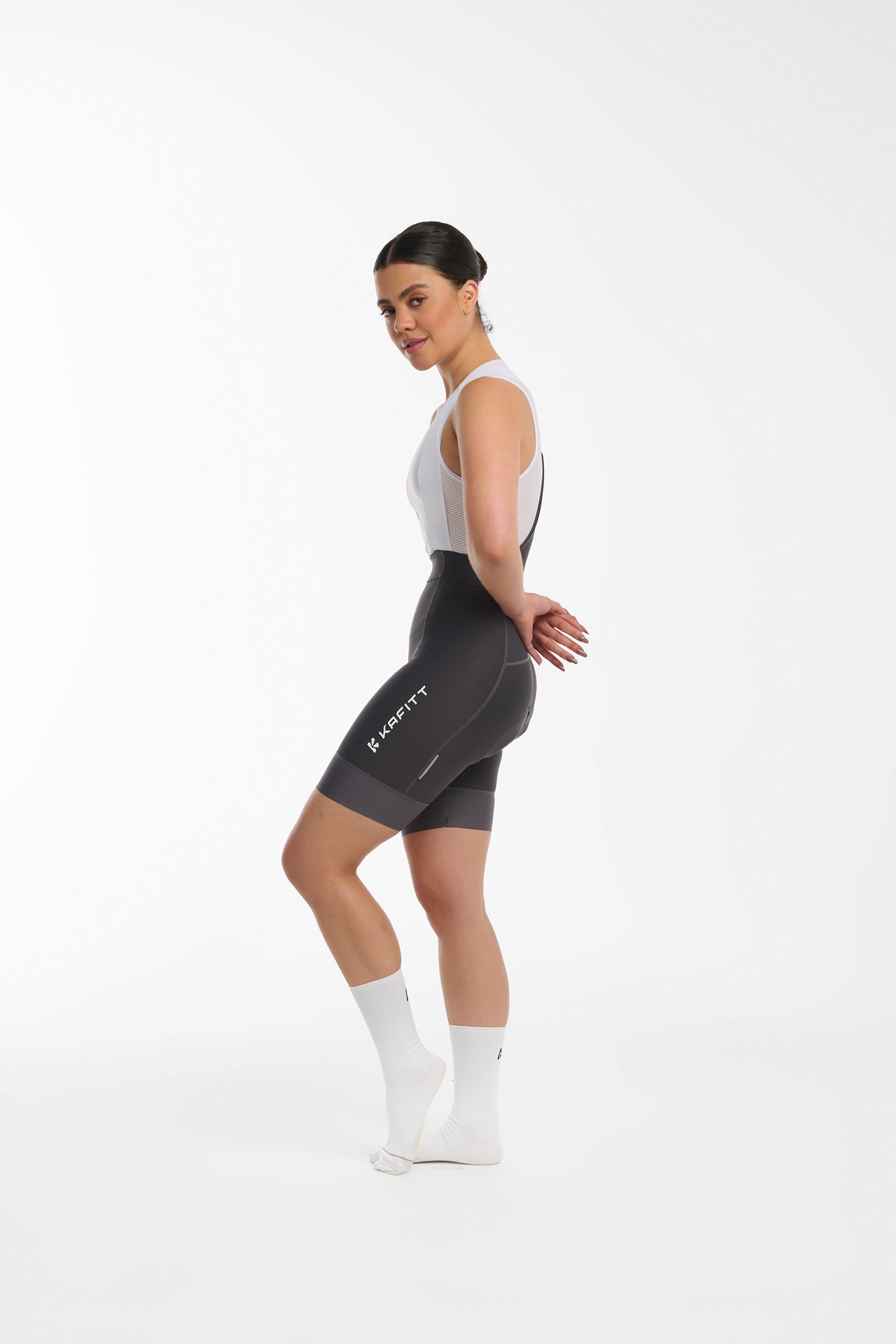 Licra Pro Tour 2 Gris Mujer