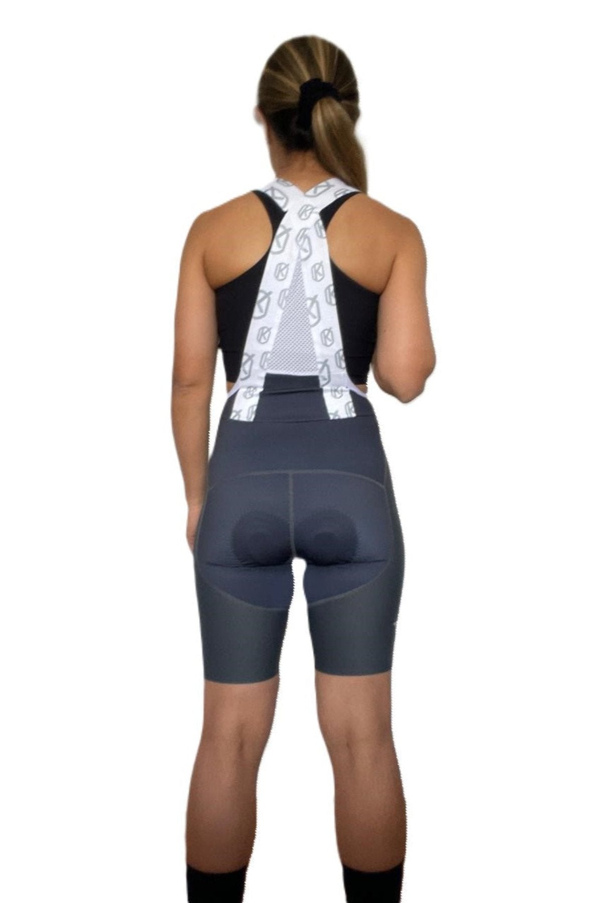 ELITE GRAY WOMEN'S CYCLING LYCRA