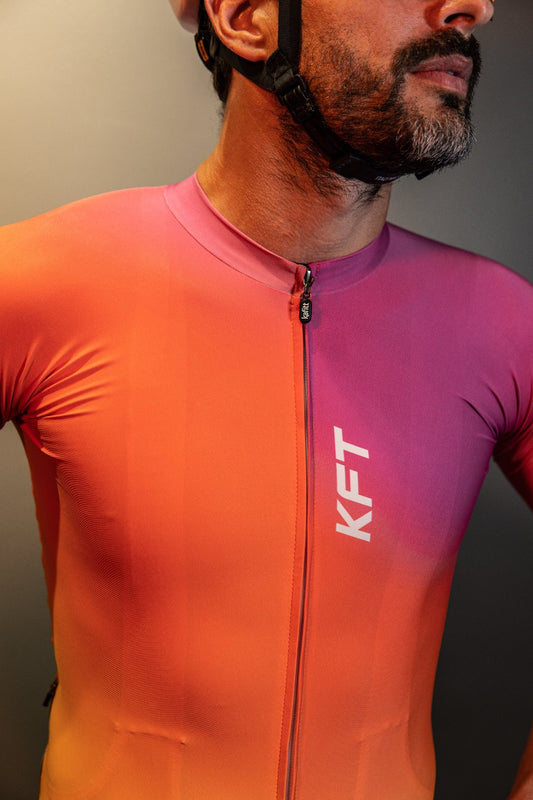 BASIC ORANGE SLIM MC JERSEY