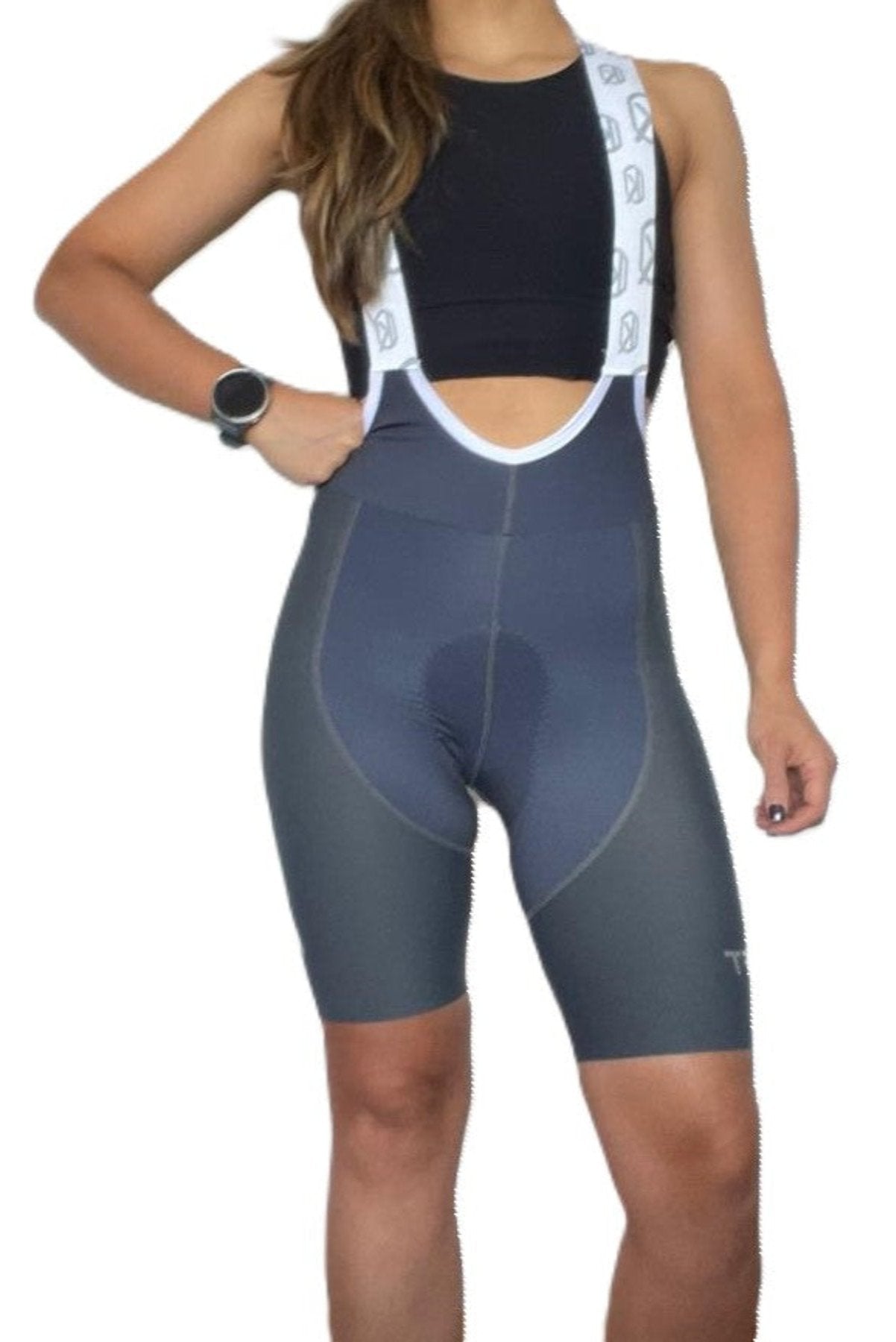 ELITE GRAY WOMEN'S CYCLING LYCRA