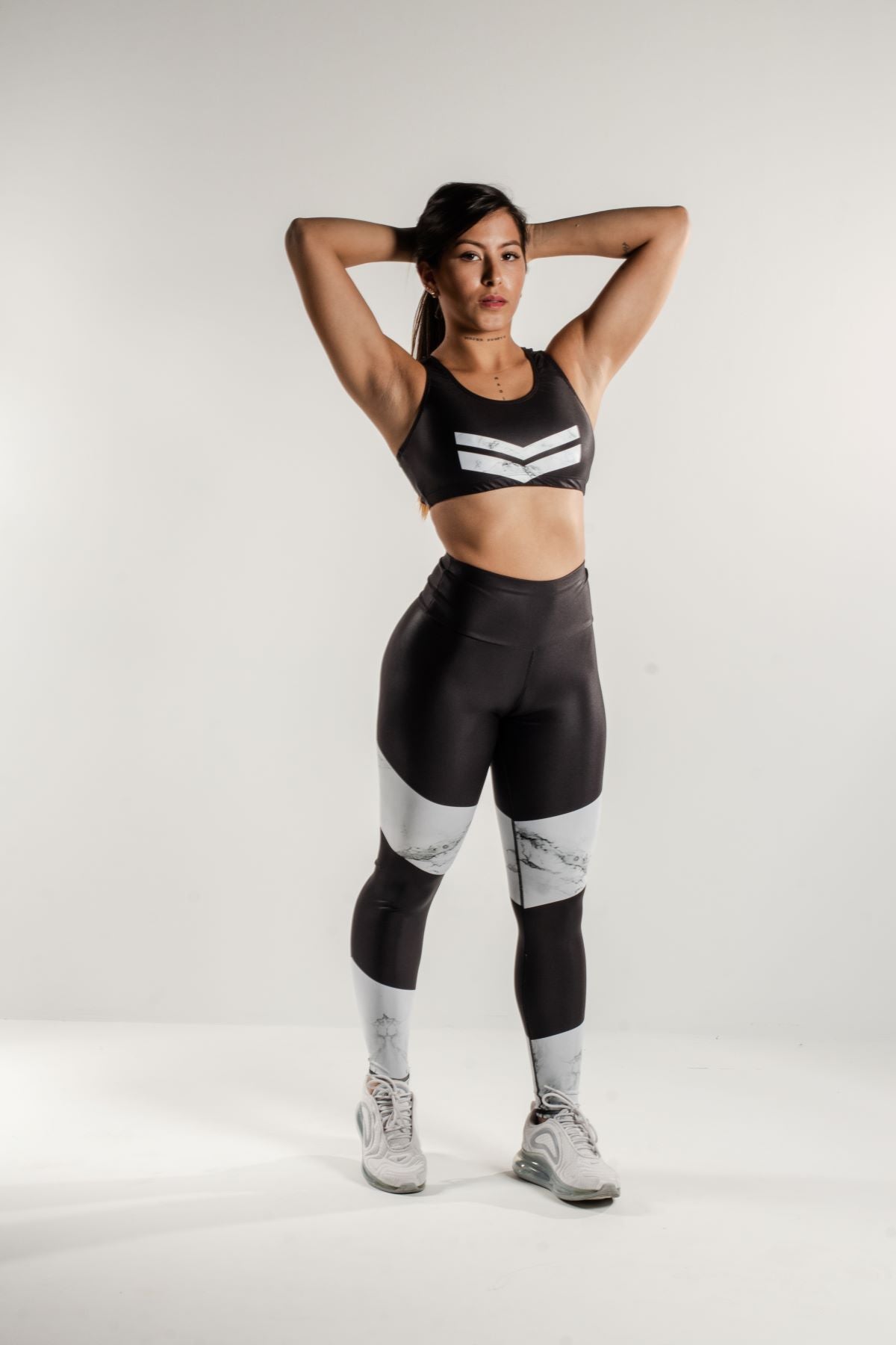 Conjunto Licra Larga + Top Fitness Minimal