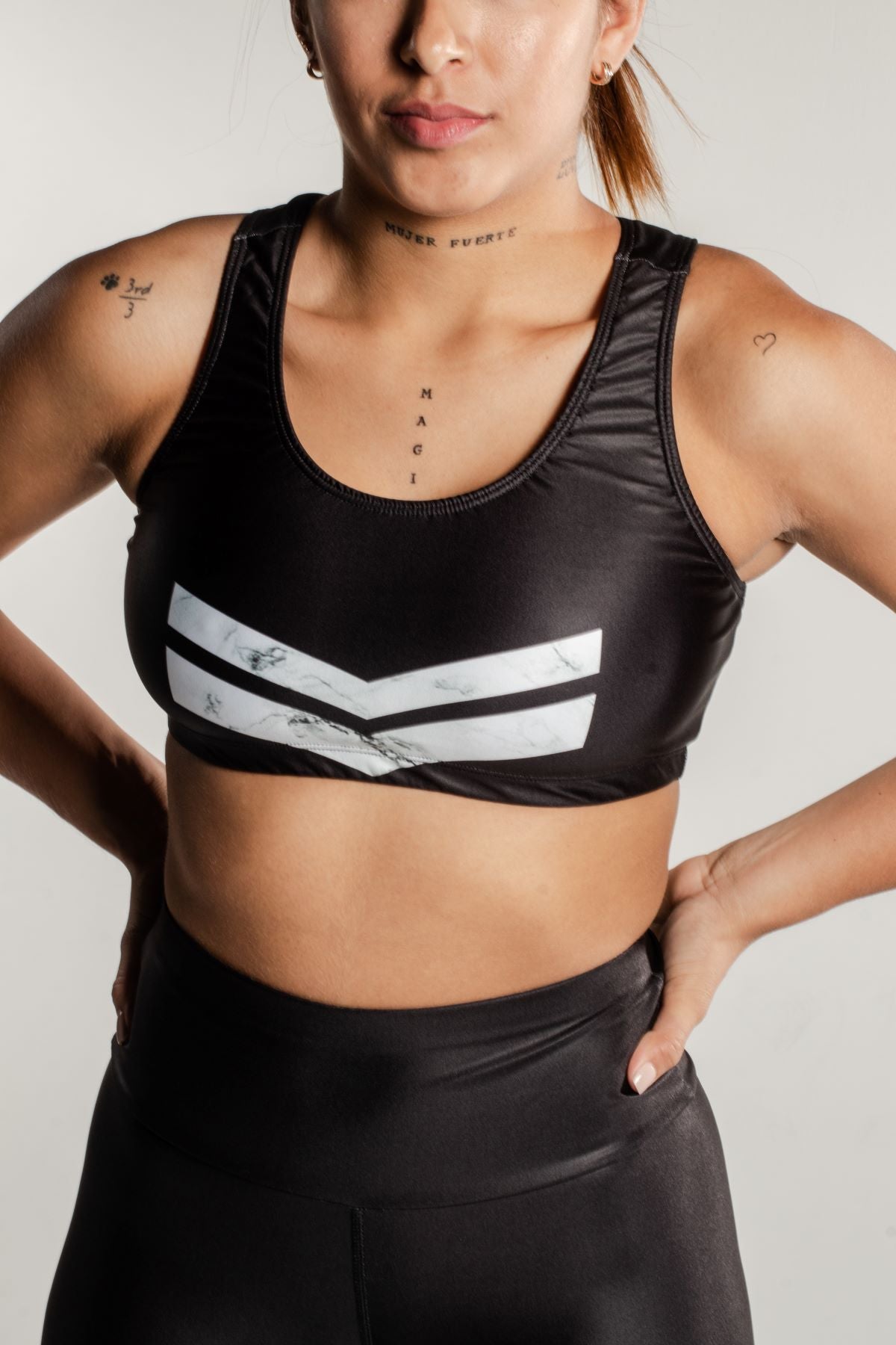 Conjunto Licra Larga + Top Fitness Minimal