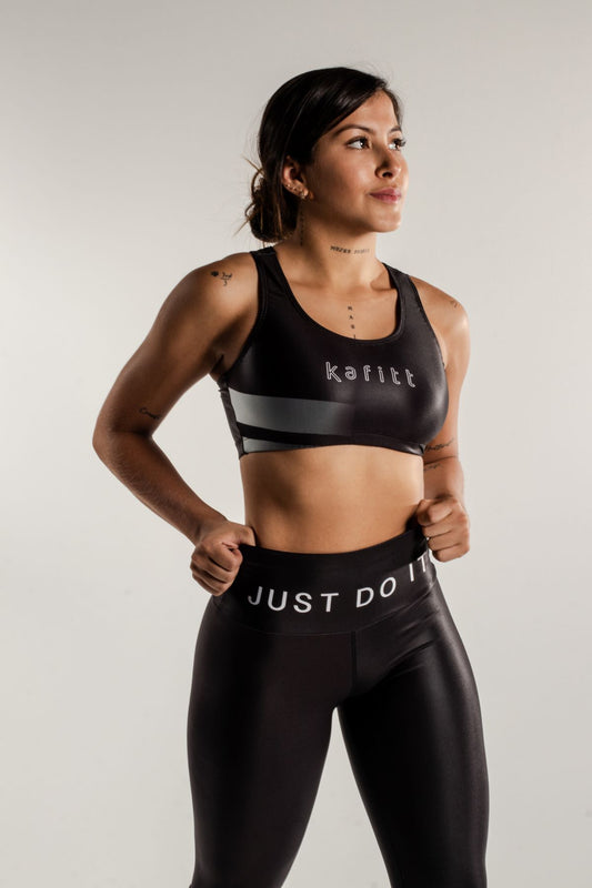 LONG LYCRA SET + BASIC FITNESS TOP GRADIENT