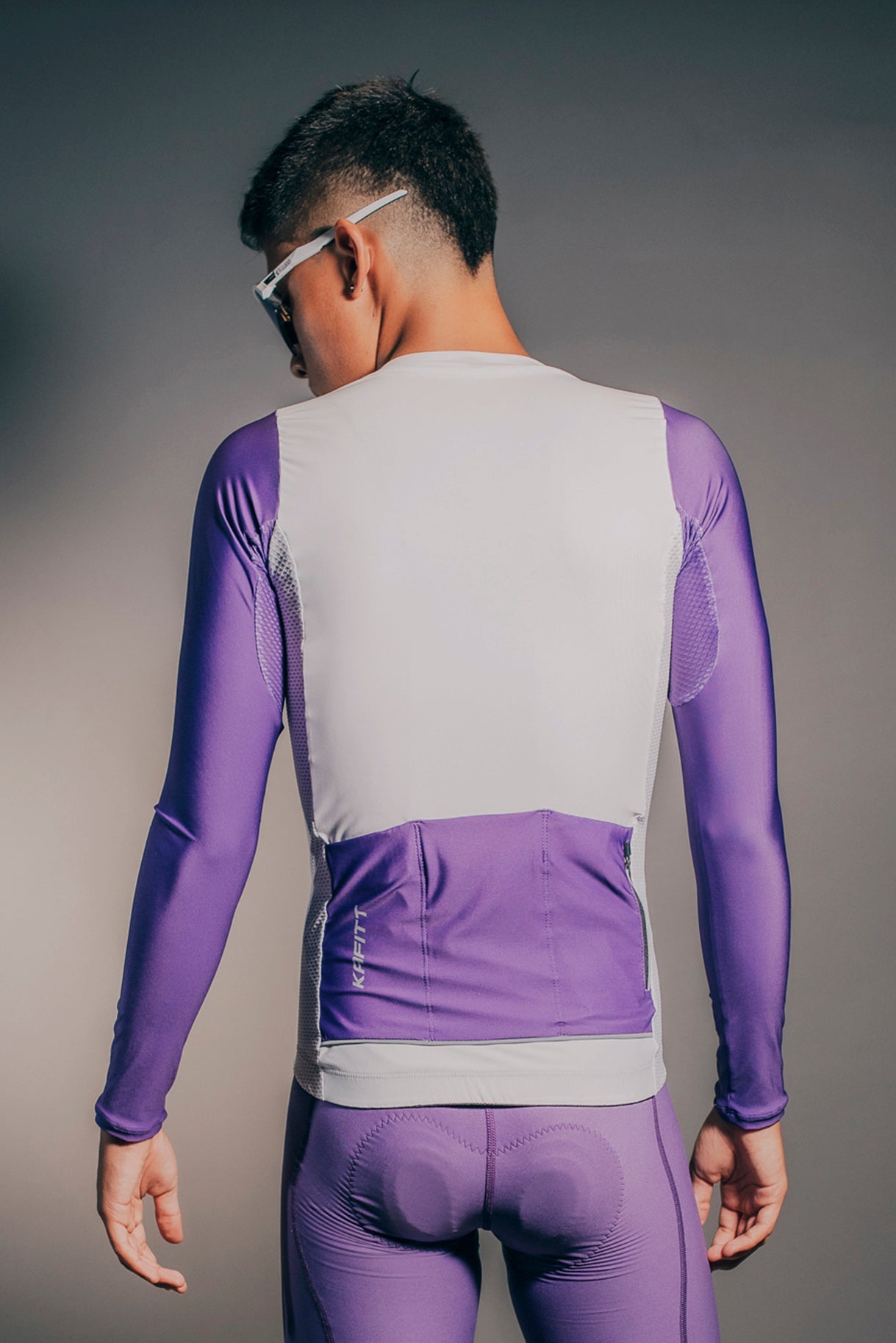 Jersey Elite ML Butterfly Morado Hombre