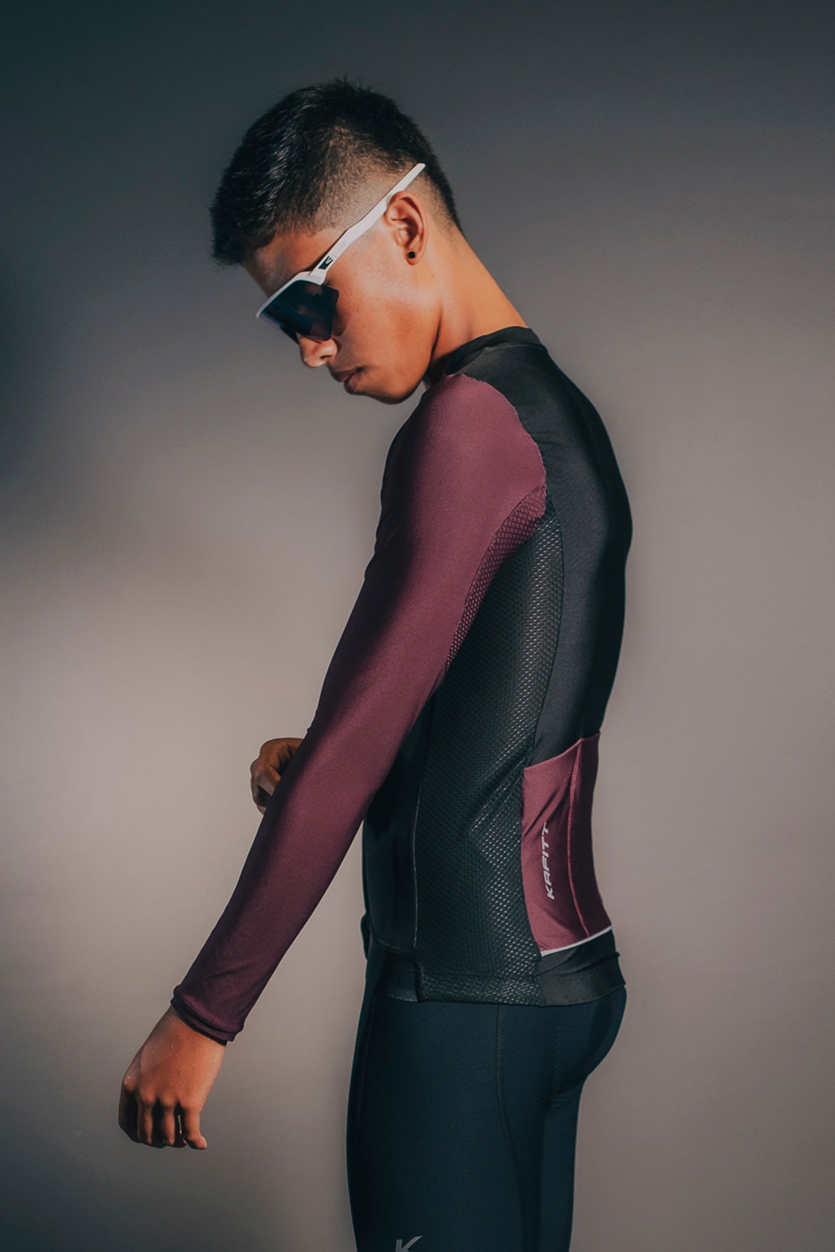 Jersey Elite ML Beetle Vino Negro