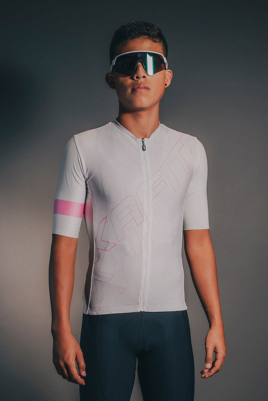 MC MORPHO FUCHSIA BASIC SWEATER FOR MEN