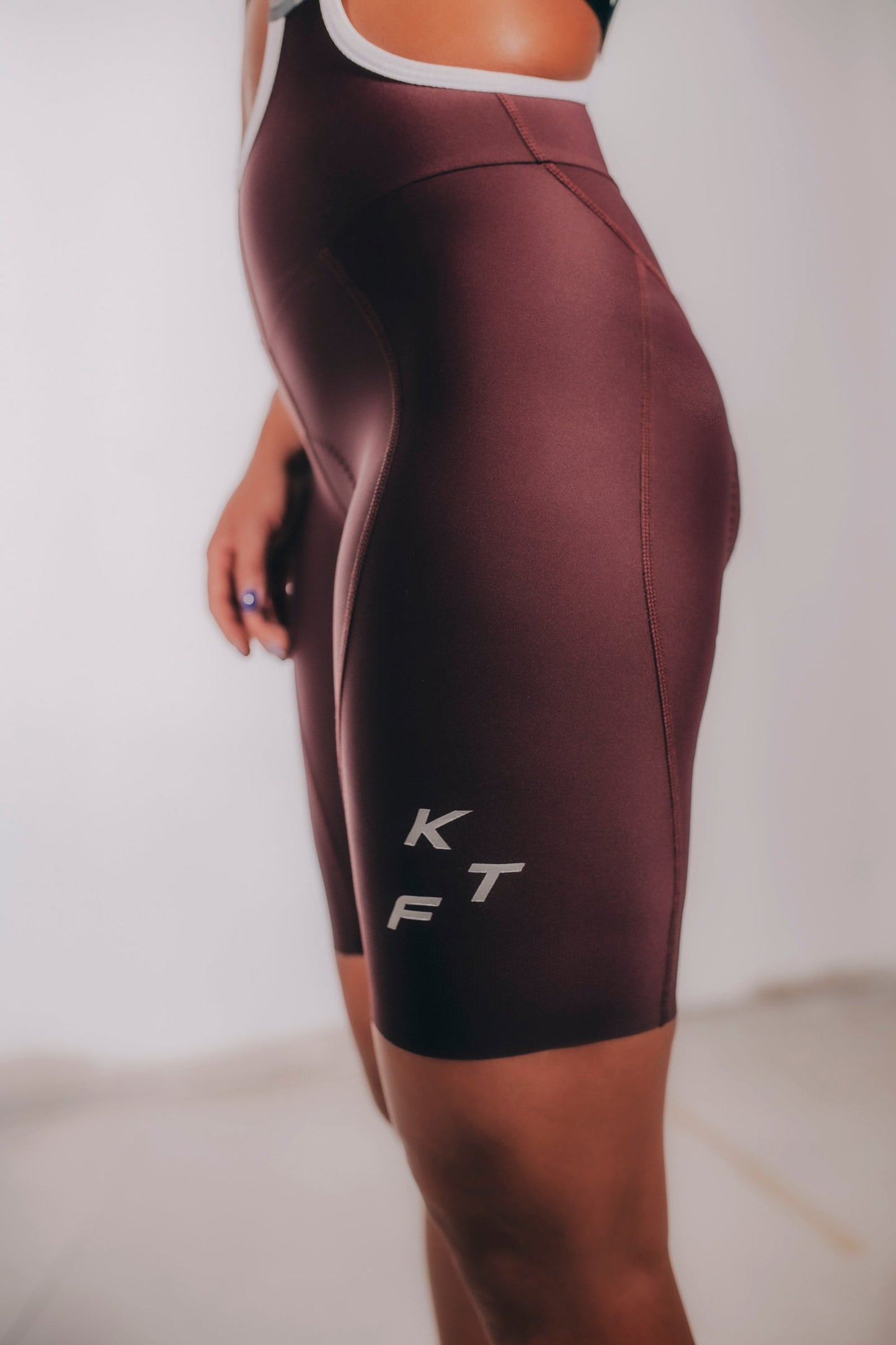 Licra Elite 2 Vinotinto Mujer