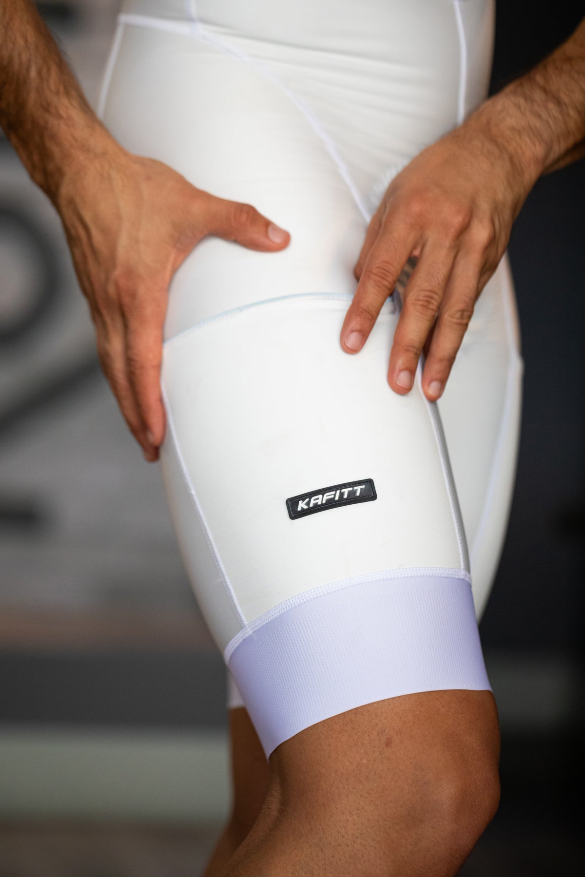 Licra Clásica Bolsillos Blanca Hombre