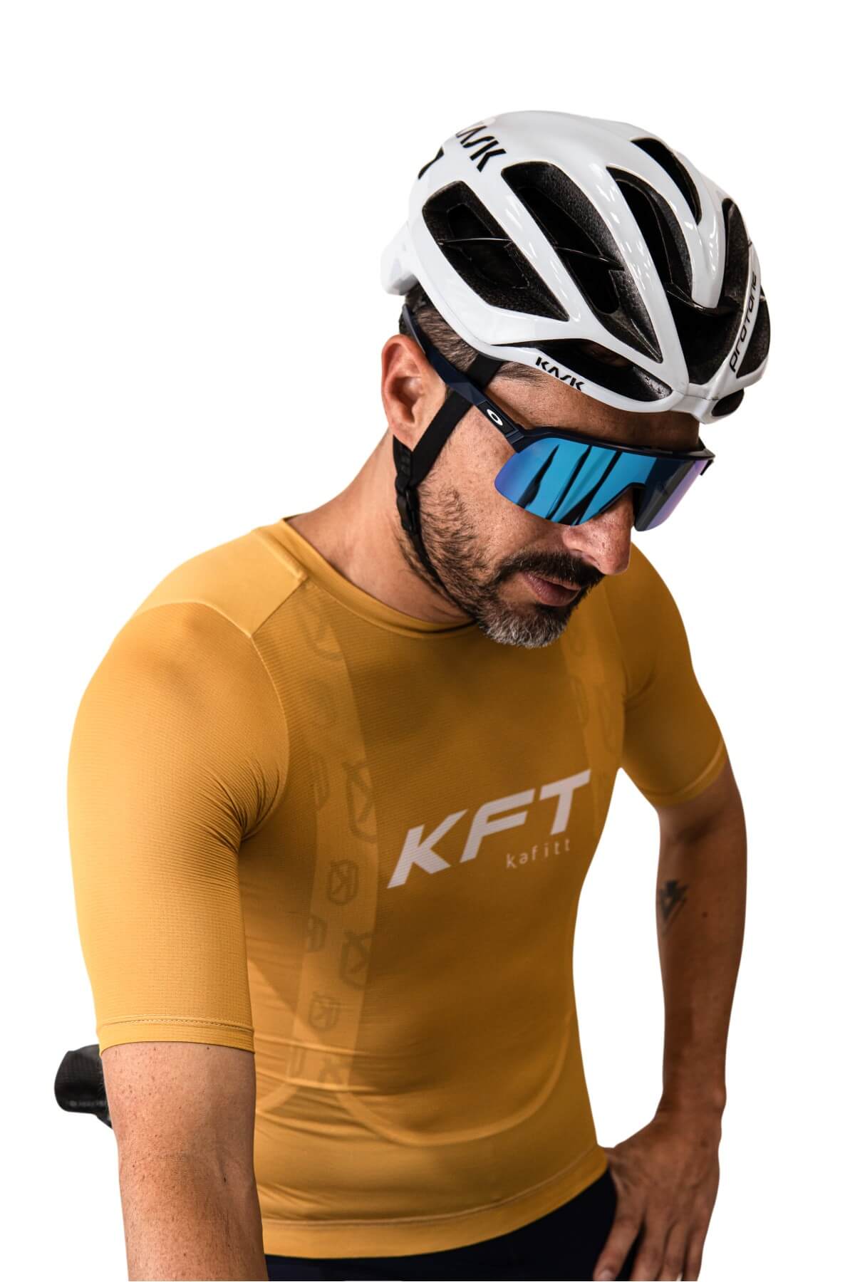 SPRINT MUSTARD CYCLING JERSEY