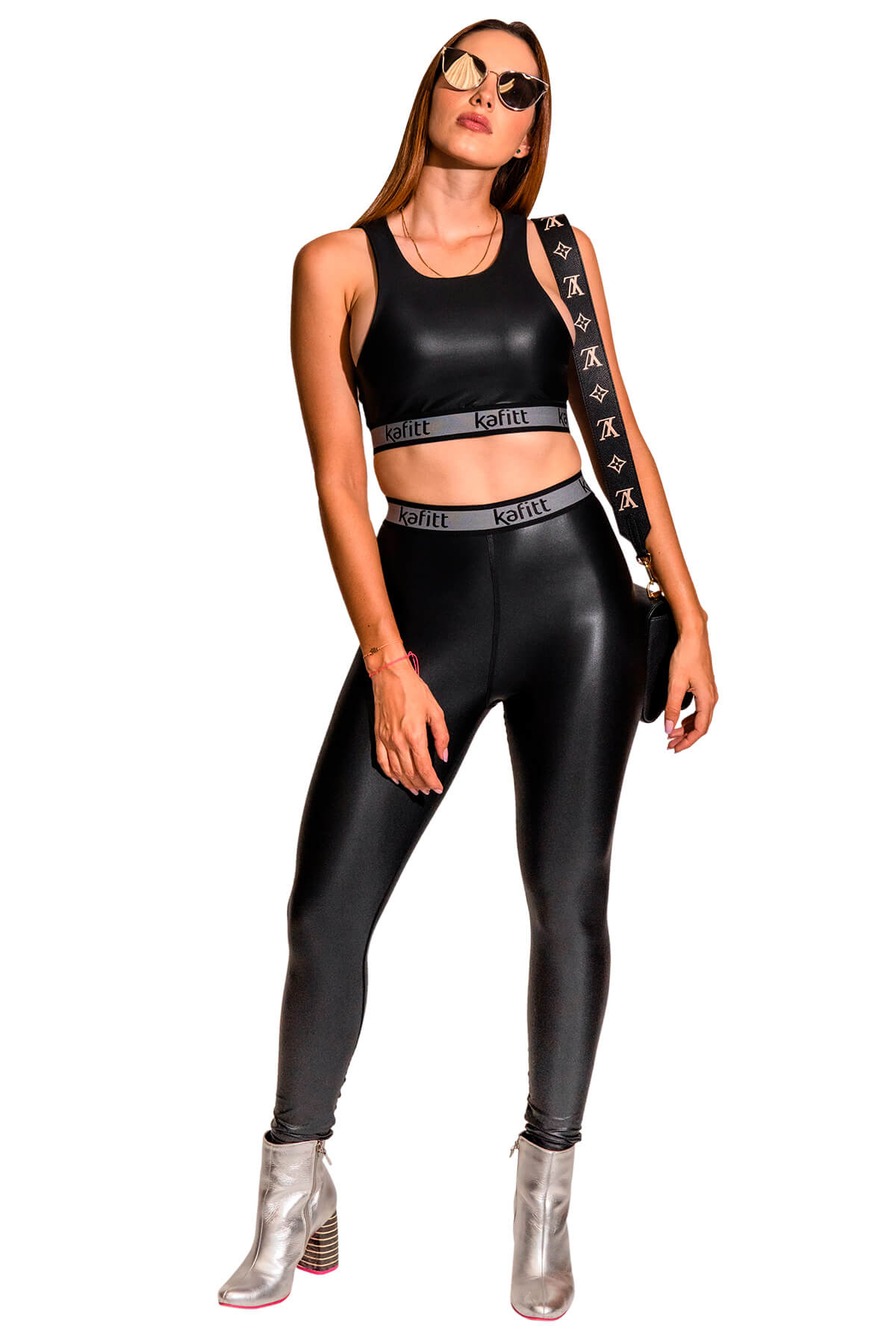 BLACK CASUAL LONG LYCRA