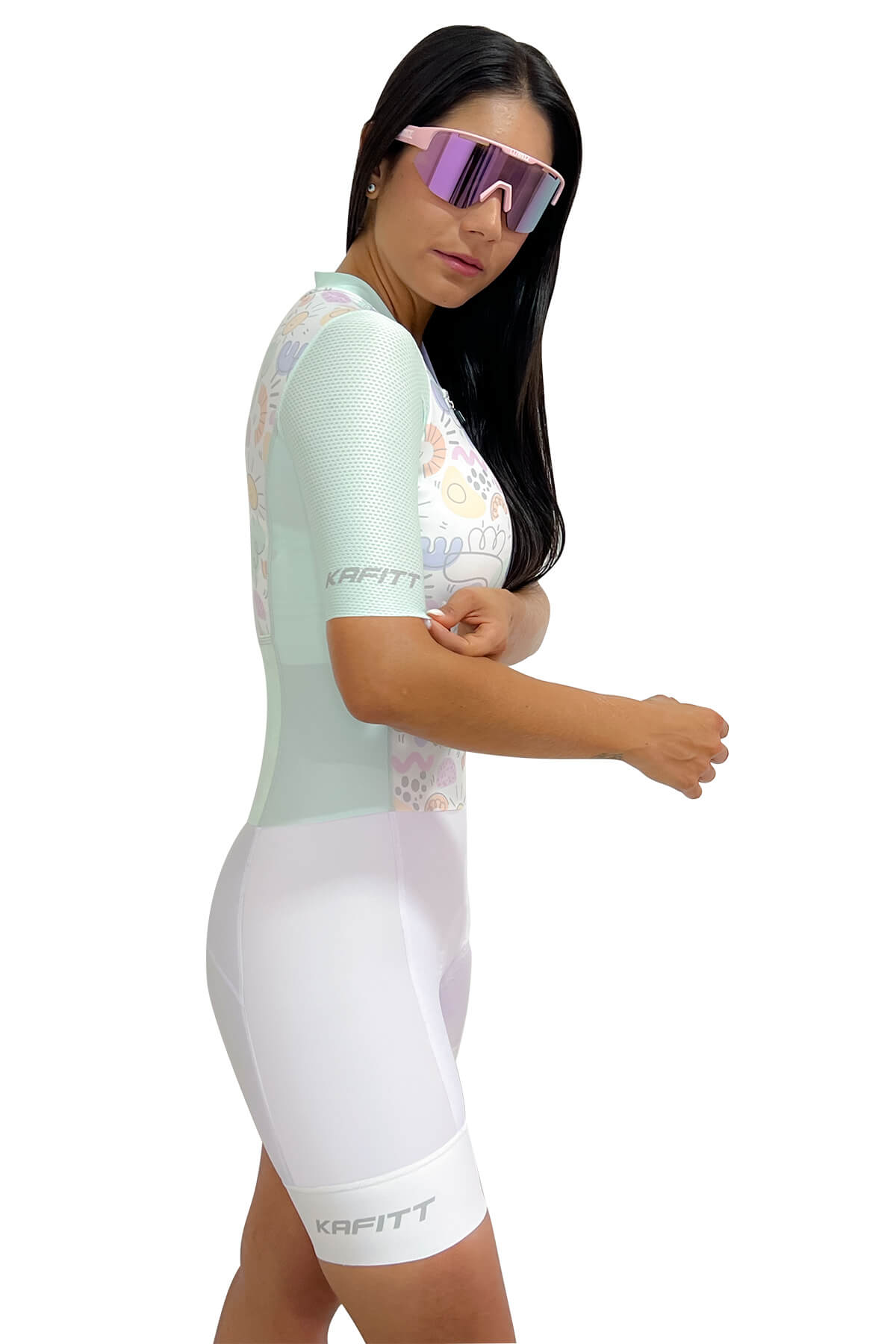 NOAH LILAC CYCLING JUMPSUIT