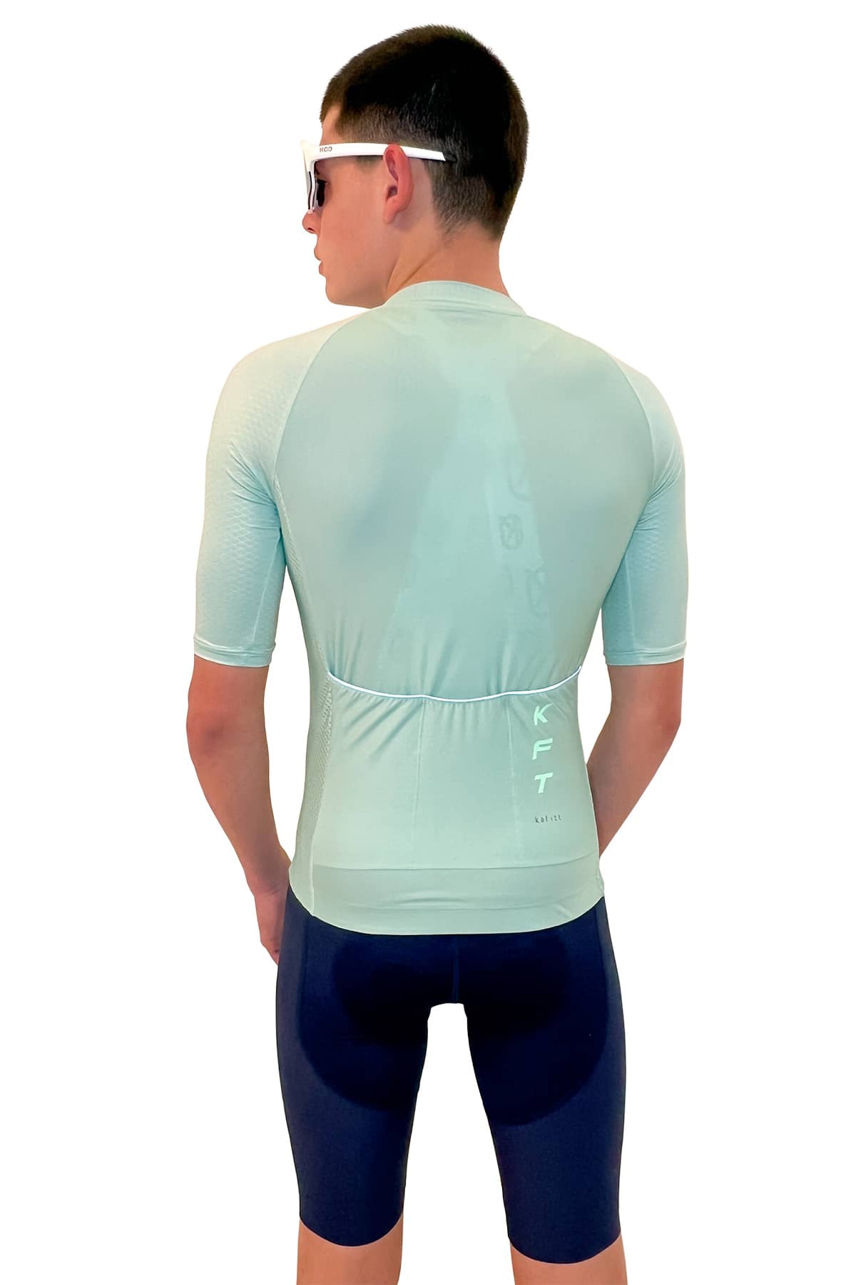 JADE GREEN BASIC CYCLING JERSEY