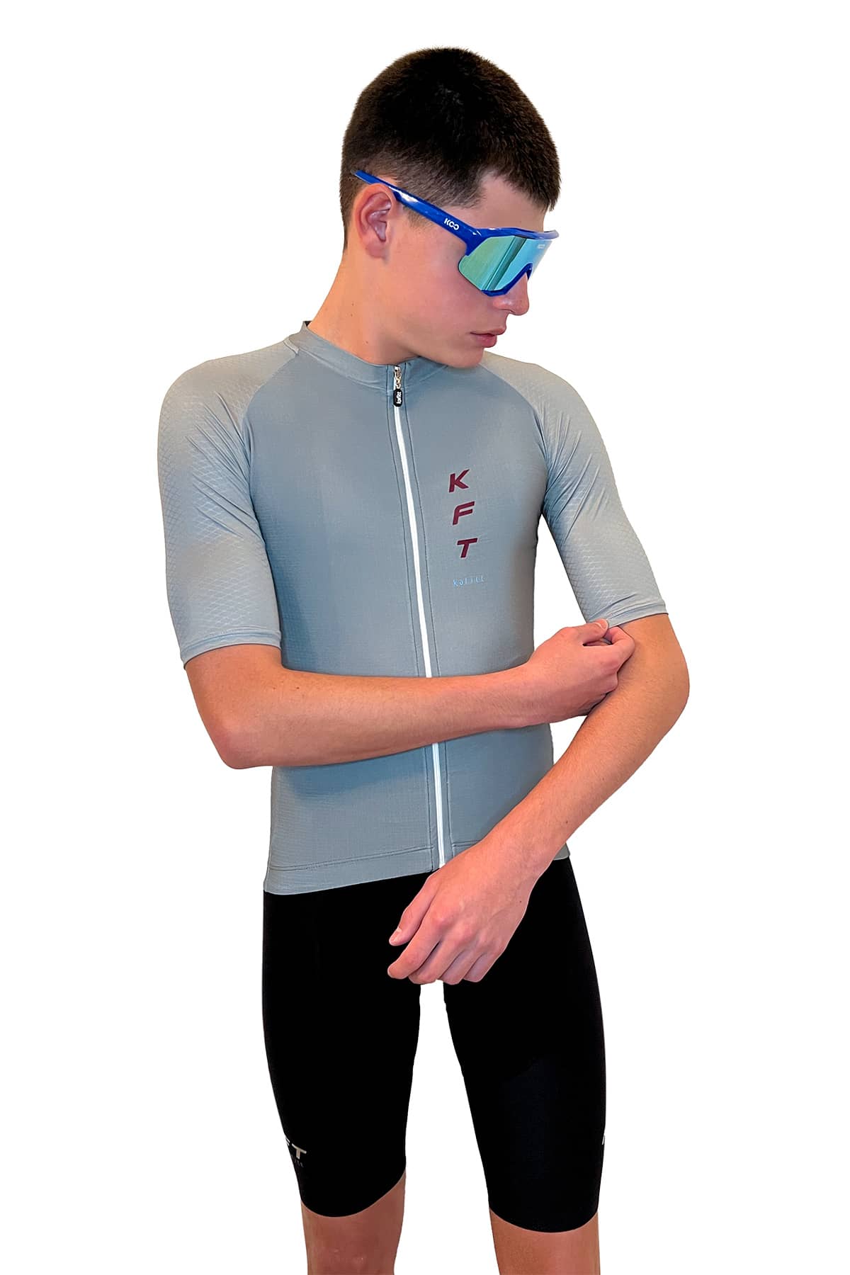 BASIC CYCLING JERSEY LUNAR GREY