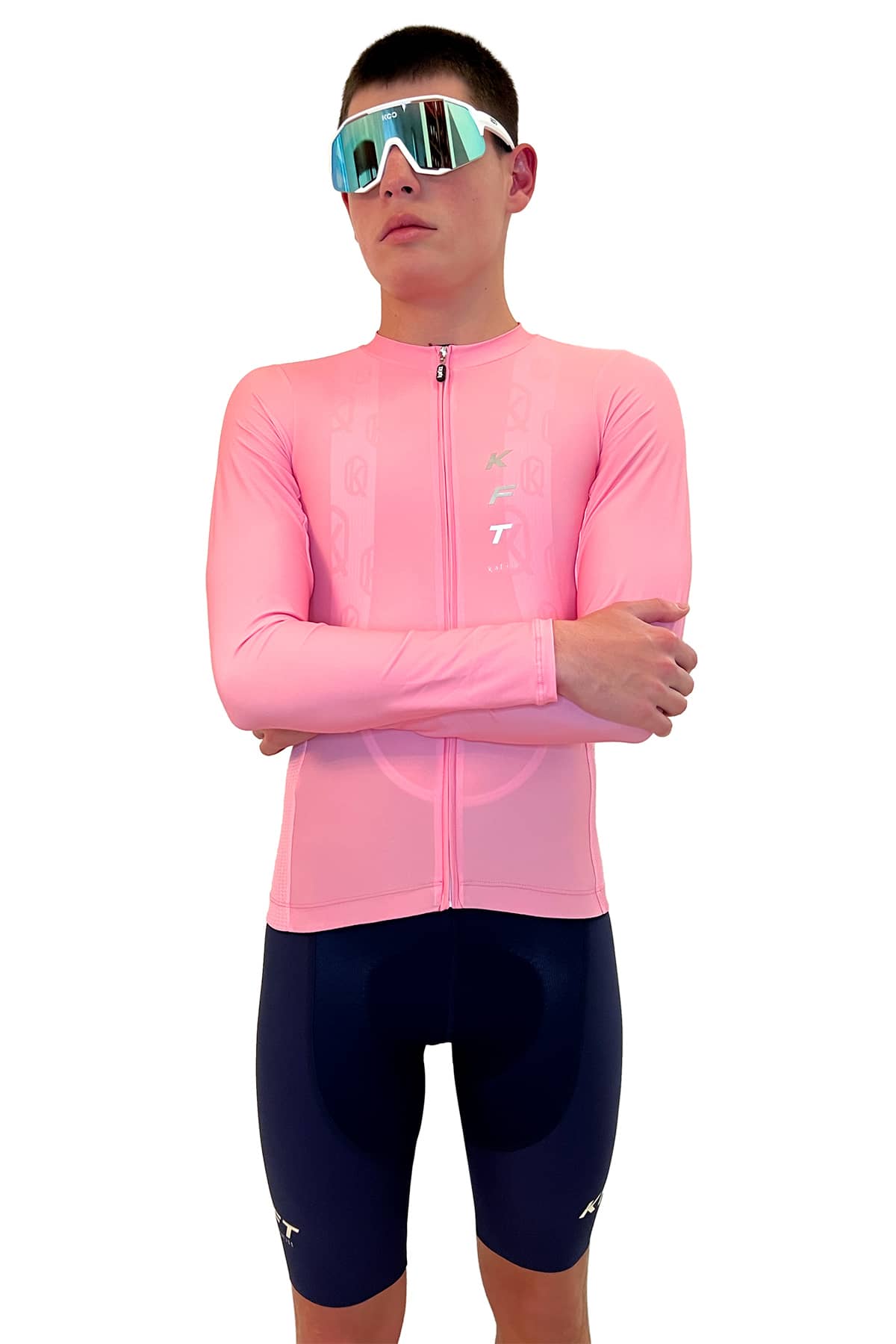 FASTER ML LIGHT PINK MEN'S CYCLING JERSEY