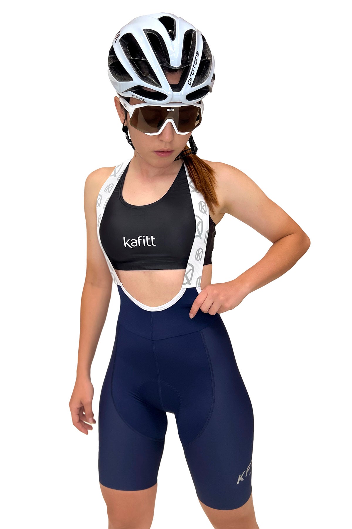 ELITE BLUE WOMEN'S CYCLING LYCRA