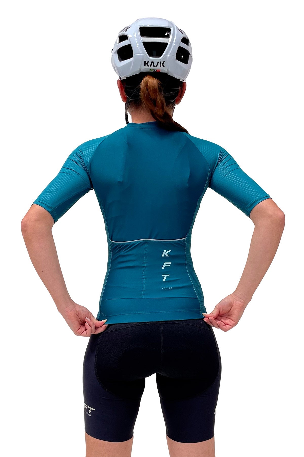 DARK NEPHRITE BASIC CYCLING JERSEY WOMEN