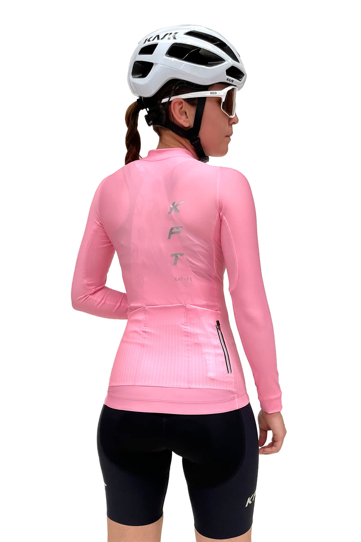 FASTER ML LIGHT PINK WOMEN'S CYCLING JERSEY